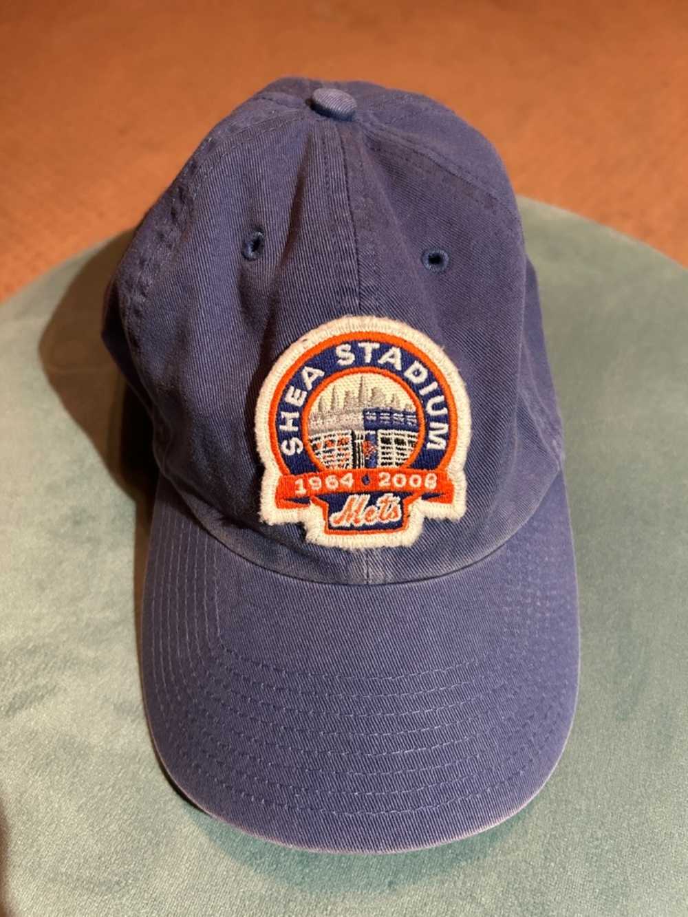 Blue Shea Stadium Mets Hat The Franchise sz Medium